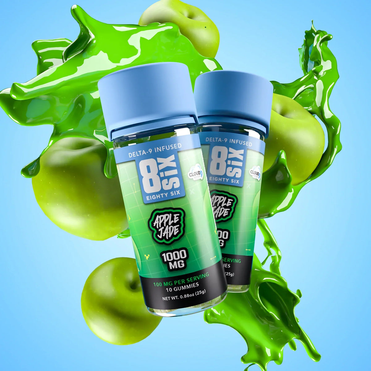 GOMAS THC - THC Delta-9 Apple Jade 1000MG