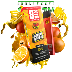 POD THC - Mango Mobbin' Live Rosin Blend 2G (Green Crack)