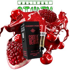 Refil Thc Canna Beast –  Cherry Pom Delta-9 THC