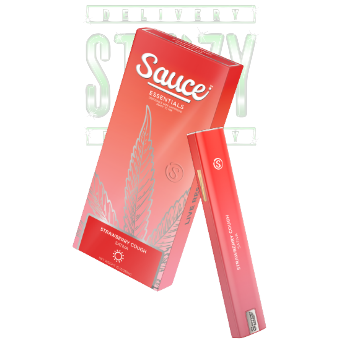 Pod Thc Sauce Essentials • Strawberry Cough -Sativa live resin 1g