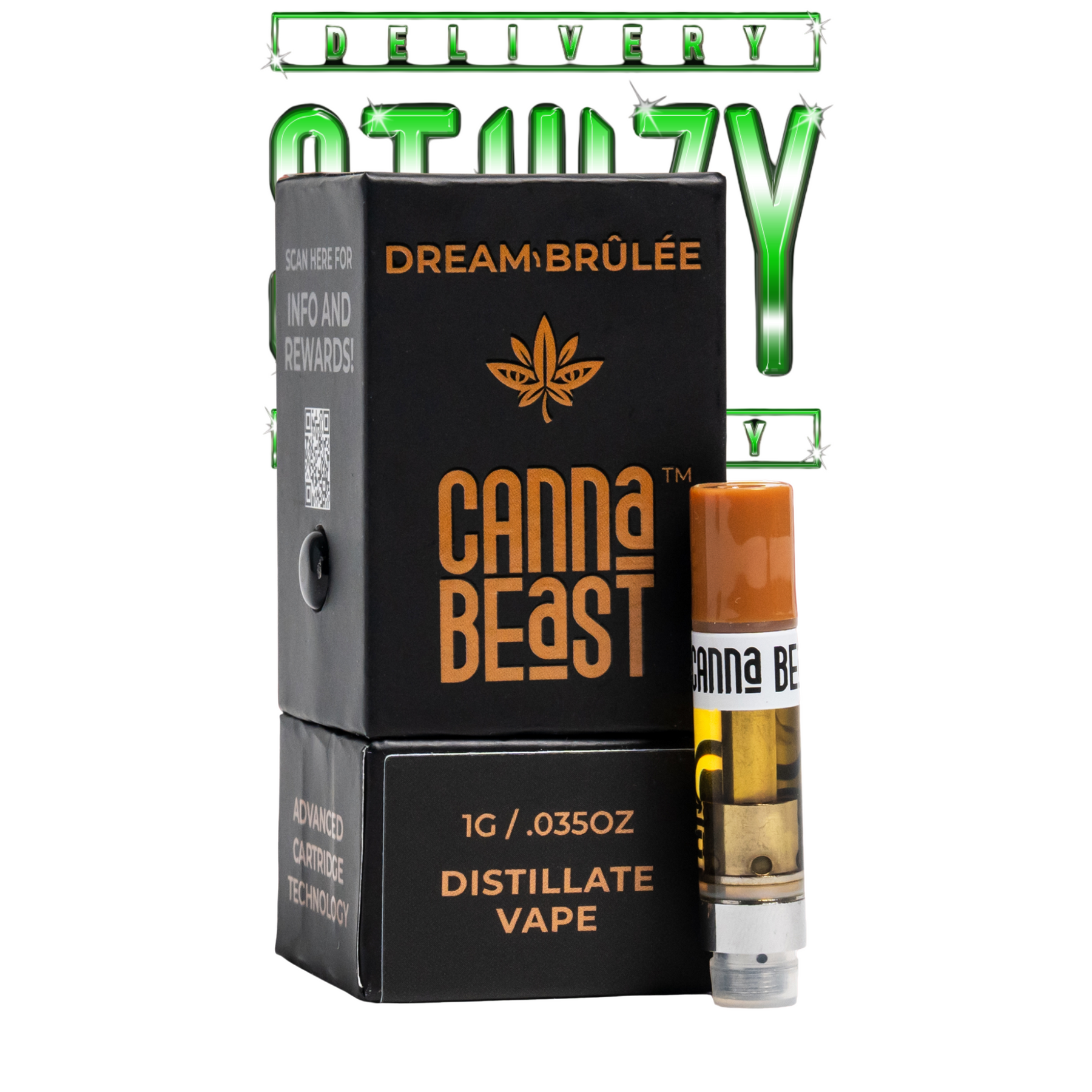 Refil Thc Canna Beast – Dream Brulee Delta-9 THC