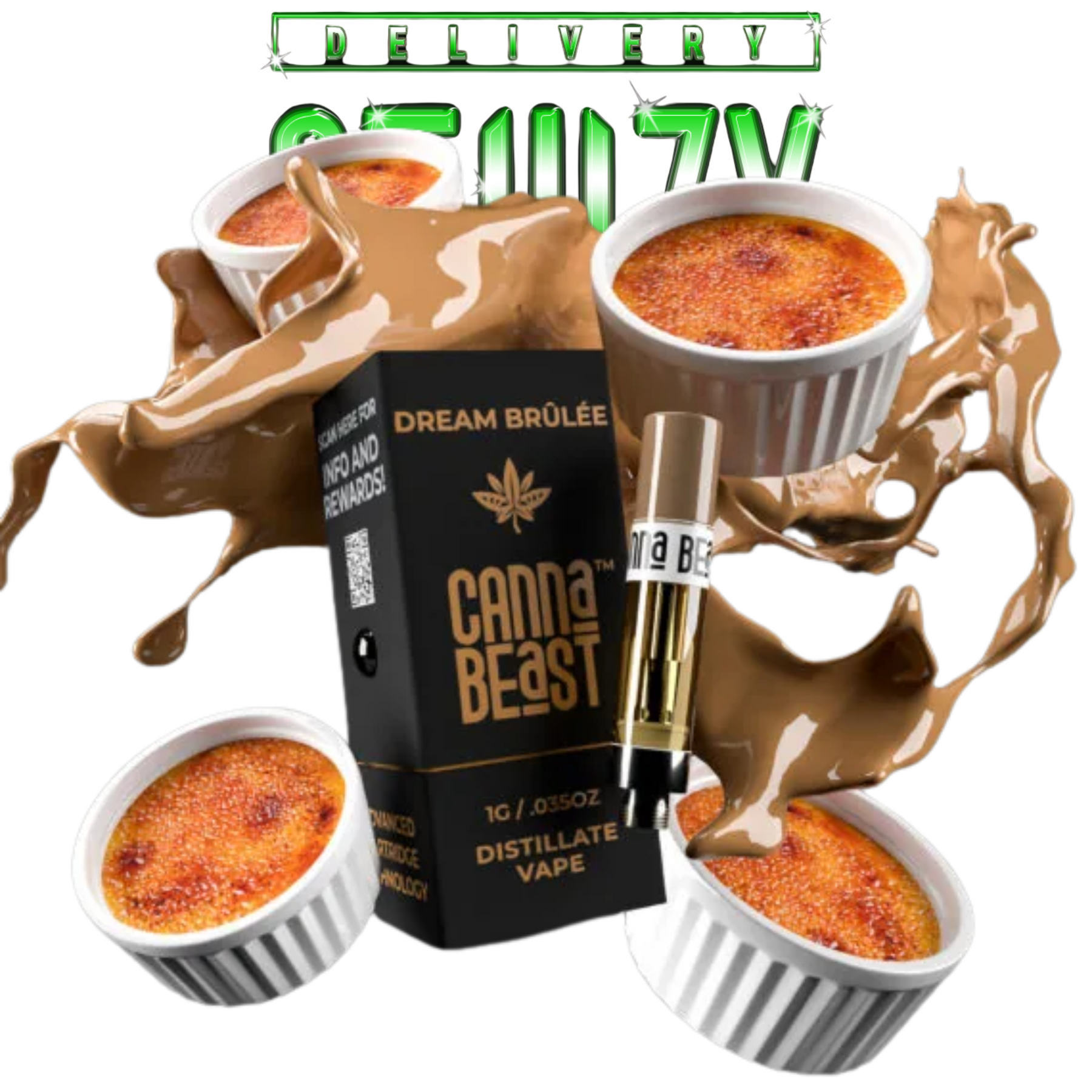 Refil Thc Canna Beast – Dream Brulee Delta-9 THC