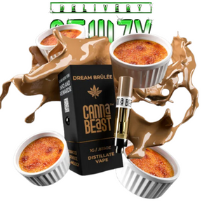 Refil Thc Canna Beast – Dream Brulee Delta-9 THC