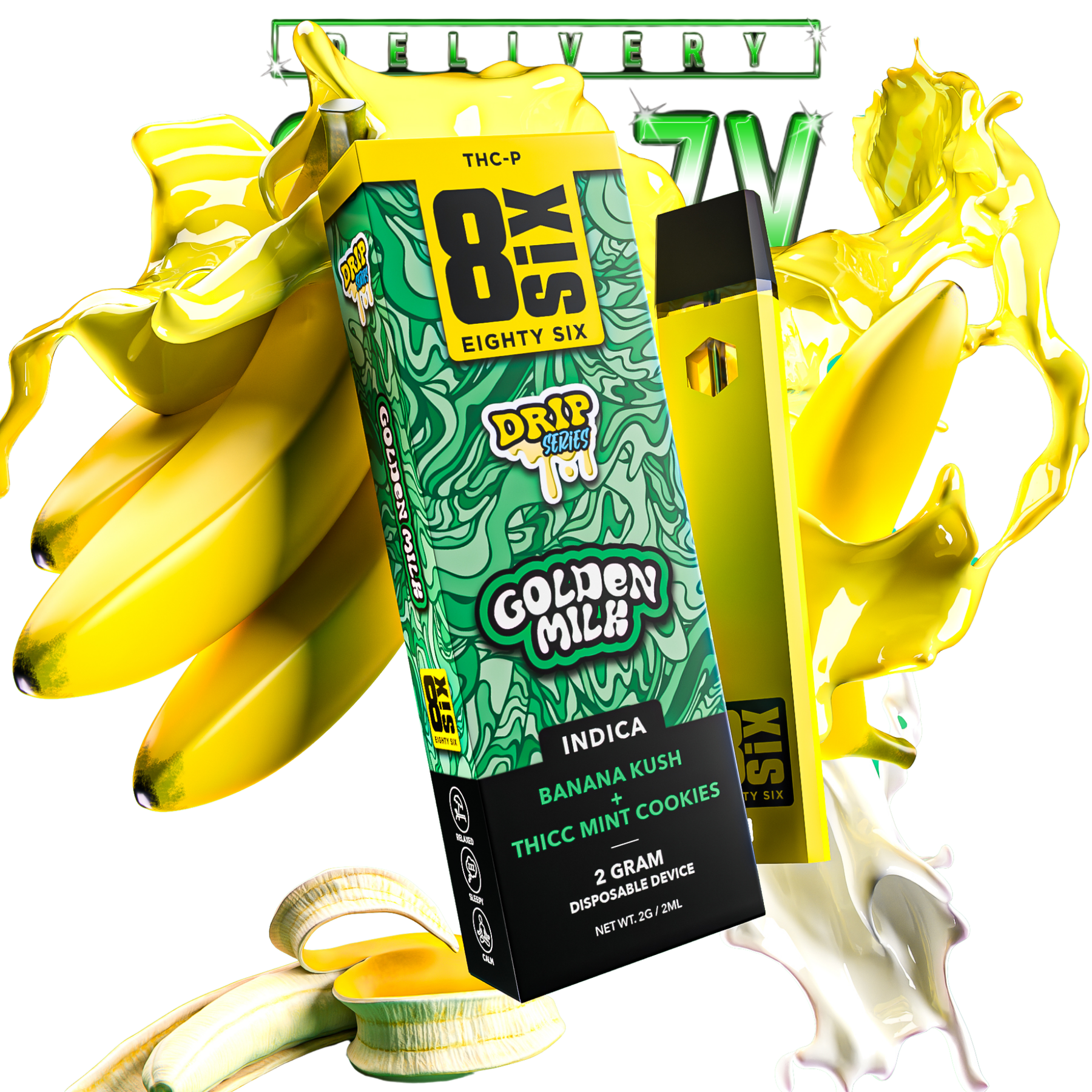 POD THC-P | Golden Milk (Banana Kush)