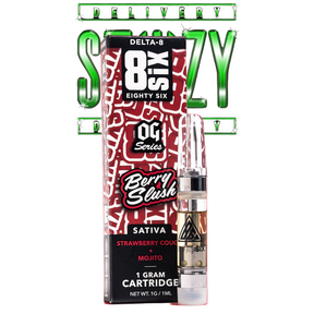 Cartucho Thc Berry Slush Delta-8 THC  (Strawberry + Mojito)