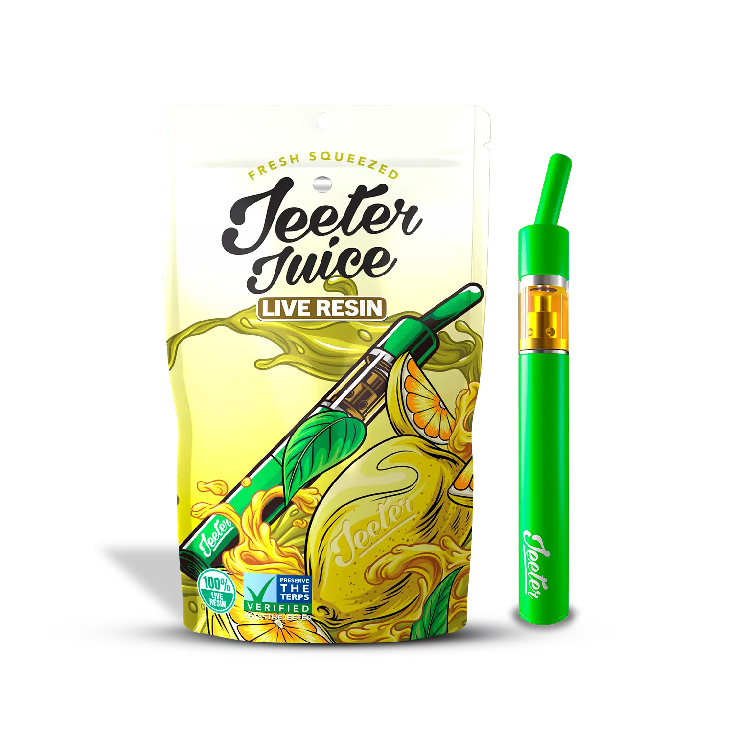 Pod Thc Jeeter Juice • Lemon OG -| Híbrido | 90,1%