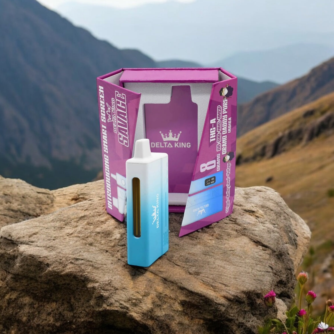 POD THC DELTA KING DESCARTÁVEL- 8ML