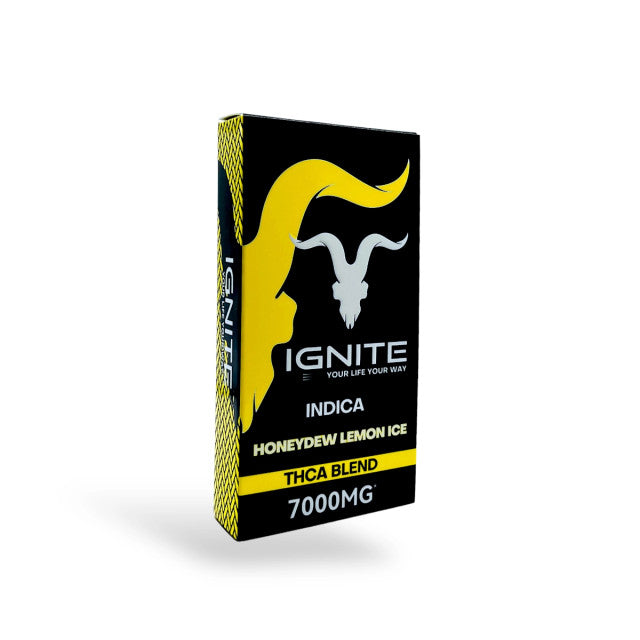 Pod Thc Ignite • Indica Honeydew Limão Ice -  7000 THCA Blend Vape