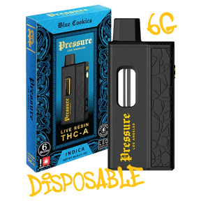 Pressure 6G LIVE RESIN THC-A Descartável