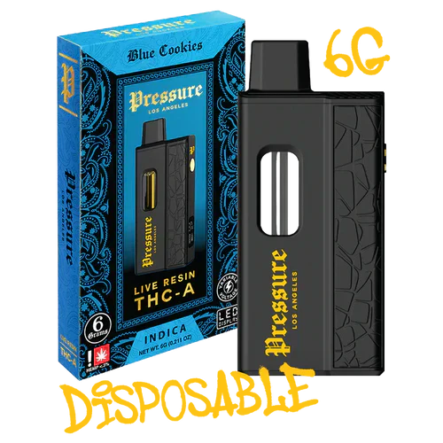 Pressure 6G LIVE RESIN THC-A Descartável