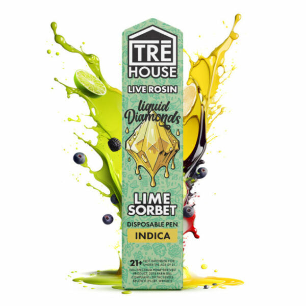 Pod THC TRE House Live Rosin Liquid Diamond 2g