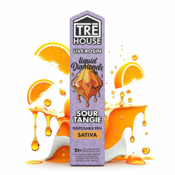 Pod THC TRE House Live Rosin Liquid Diamond 2g
