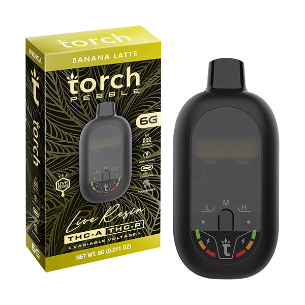 Torch Pebble Live Resin Descartável | 6g
