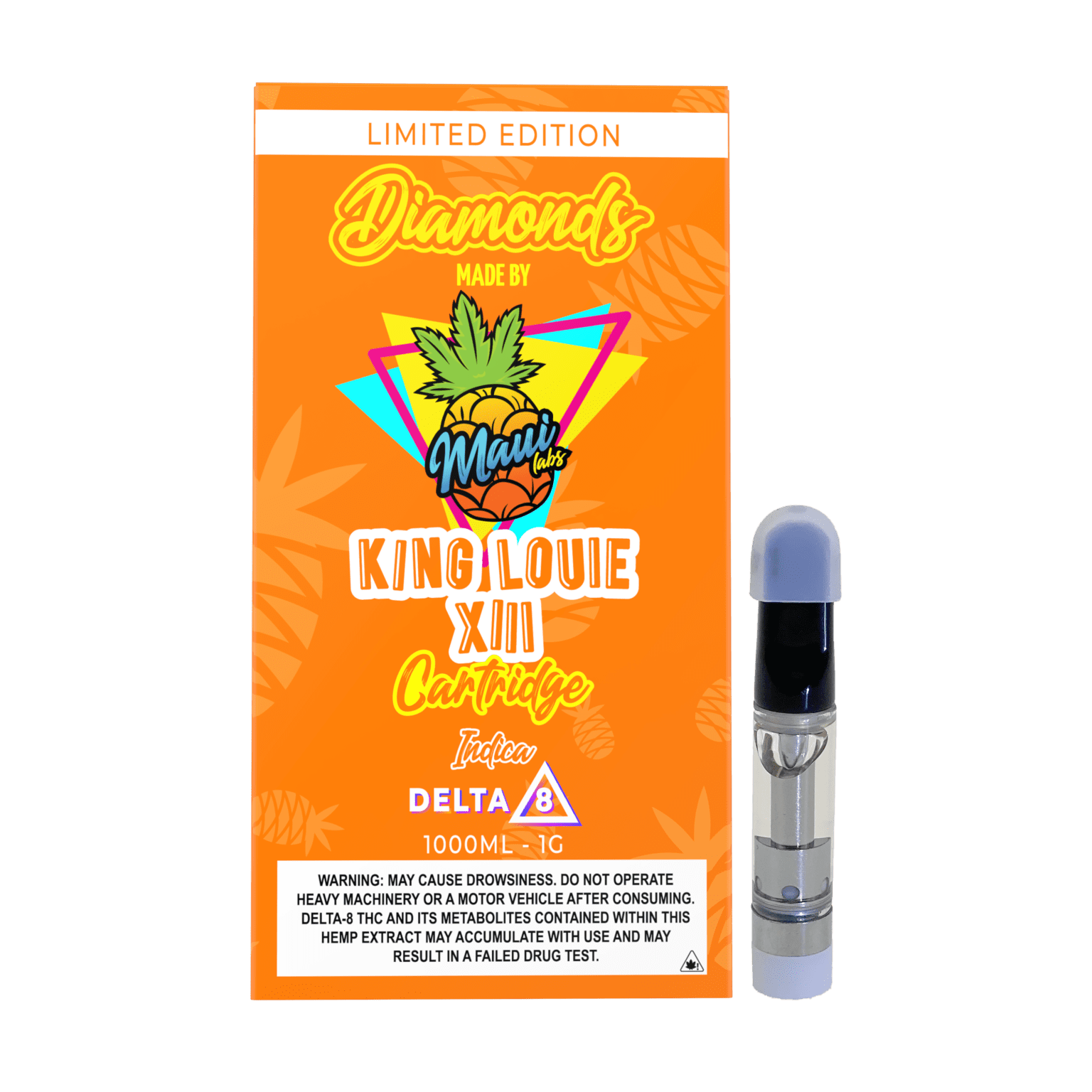 Maui Labs Delta 8 Diamond Limited Edition Cartridges 1 Gram