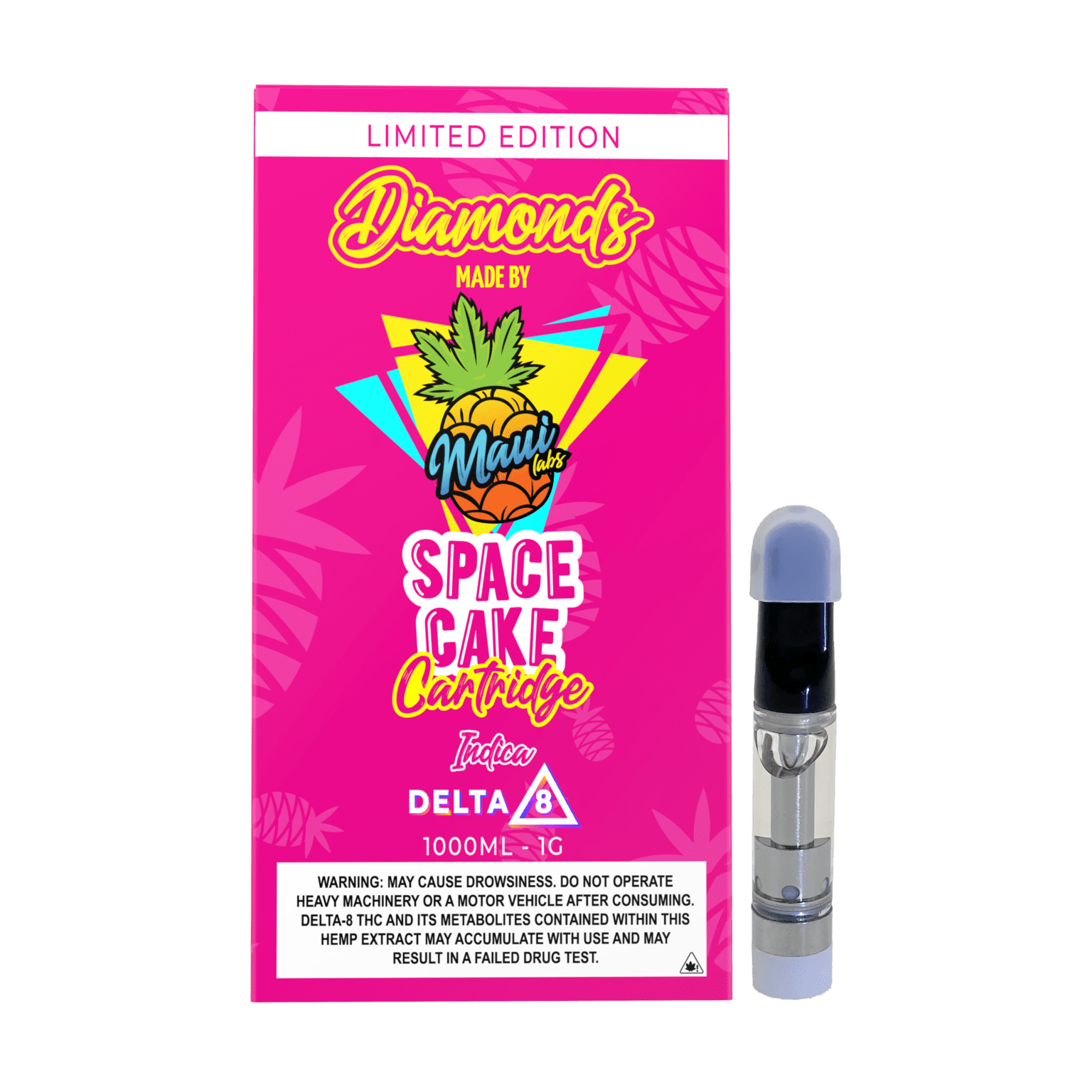 Maui Labs Delta 8 Diamond Limited Edition Cartridges 1 Gram