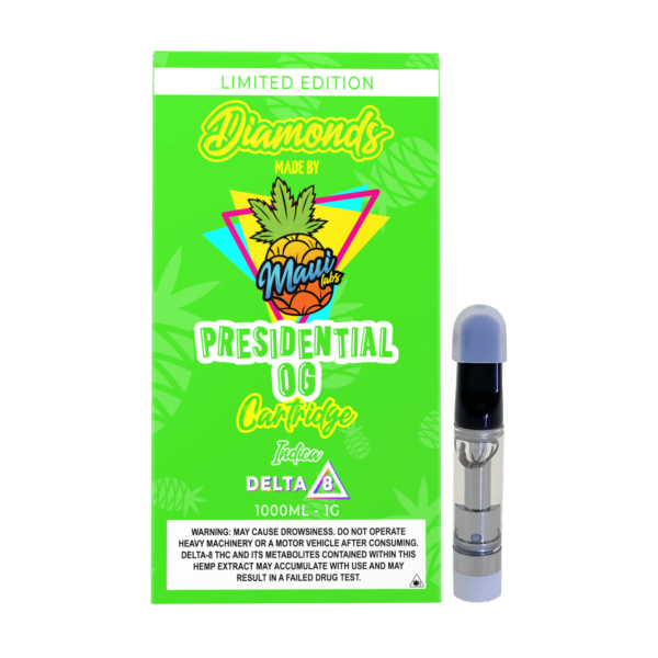 Maui Labs Delta 8 Diamond Limited Edition Cartridges 1 Gram
