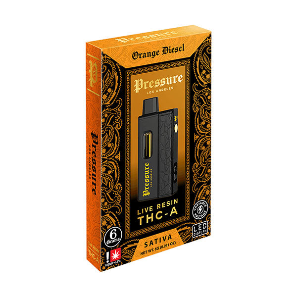 Pressure LA Live Resin THC-A Descartável | 6g
