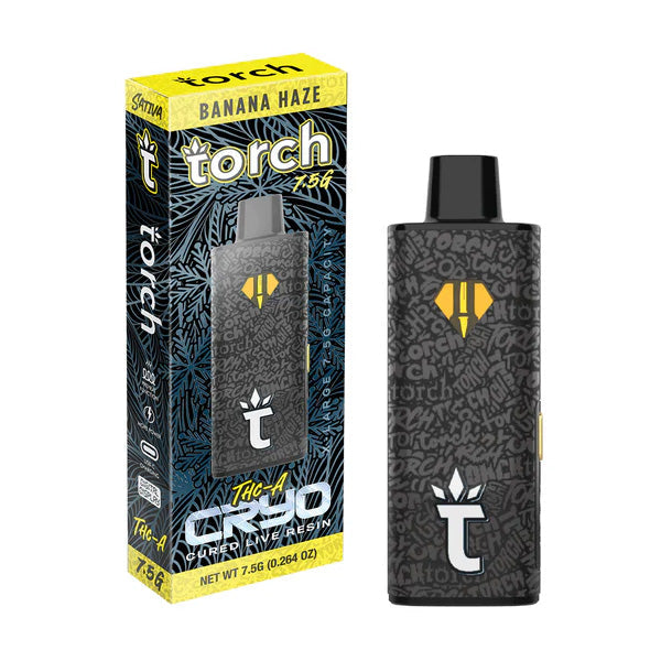 Torch Cryo Cured Live Resin THC-A Descartável | 7,5g