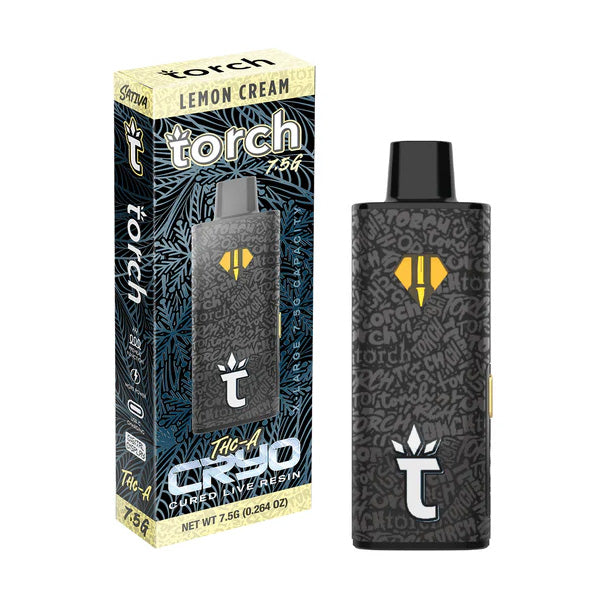 Torch Cryo Cured Live Resin THC-A Descartável | 7,5g