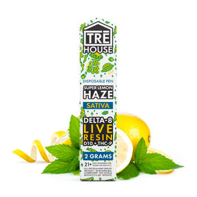 Pod THC TRE House Live Resin Delta 8 Descartável + D10 & THC-P | 2g